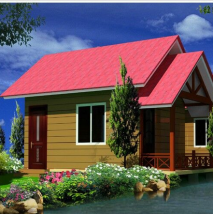 福園 定做防腐木木屋防腐木農莊木屋別墅農家樂木屋售貨亭保安亭小木屋