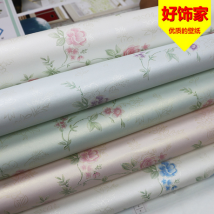 田園無(wú)紡布?jí)?d客廳臥室壁紙 環(huán)保透氣無(wú)紡布 精品壁紙