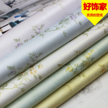 3d無(wú)紡布?jí)?溫馨歐式田園花卉壁紙 臥室客廳電視背景墻壁紙