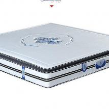 泰國進口天然乳膠床墊精鋼彈簧墊柔軟舒適天絲面料廠家批發可代工