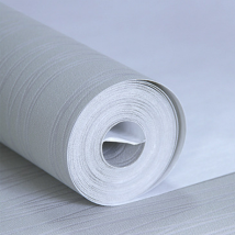 簡(jiǎn)約純色素色條紋背景墻壁紙無(wú)紡布?jí)埮P室客廳滿鋪月光森林批發(fā)